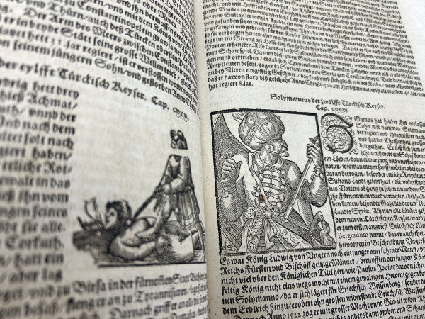Cosmographia, das ist : Beschreibung der gantzen Welt, darinnen aller Monarchien, Keyserthumben, Königreichen, Fürstenthumben, Graff- und Herrschafften, Ländern… Auff das newe übersehen und mit vielerley nothwendigen Sachen trefflich vermehrt. 