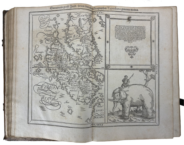 Cosmographia, das ist : Beschreibung der gantzen Welt, darinnen aller Monarchien, Keyserthumben, Königreichen, Fürstenthumben, Graff- und Herrschafften, Ländern… Auff das newe übersehen und mit vielerley nothwendigen Sachen trefflich vermehrt. 