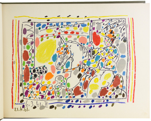 A Los toros avec Picasso. Texte de Jaime Sabartés. 