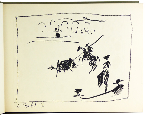 A Los toros avec Picasso. Texte de Jaime Sabartés. 