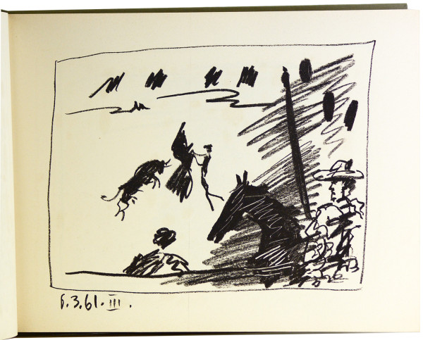 A Los toros avec Picasso. Texte de Jaime Sabartés. 