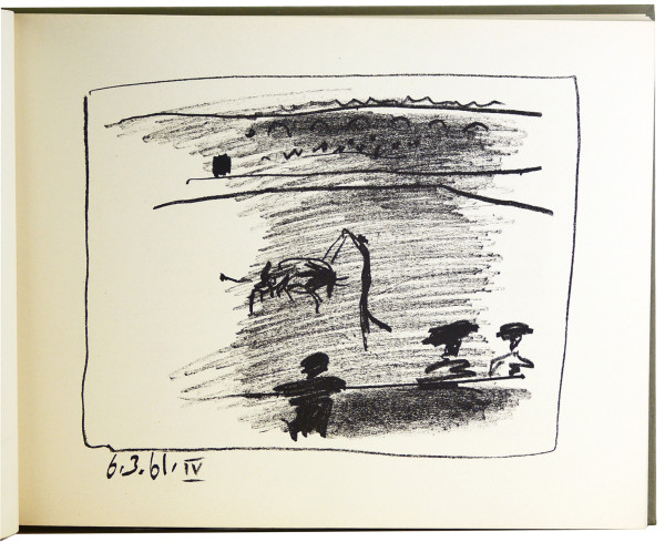 A Los toros avec Picasso. Texte de Jaime Sabartés. 