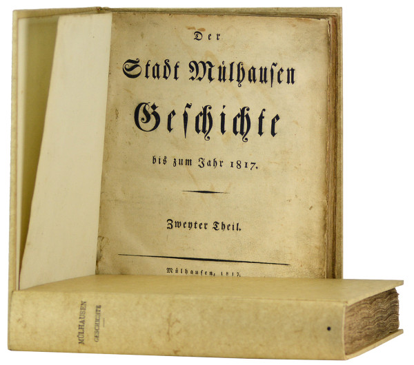 Der Stadt Mülhausen geschichte bis zum Jahr 1816. 