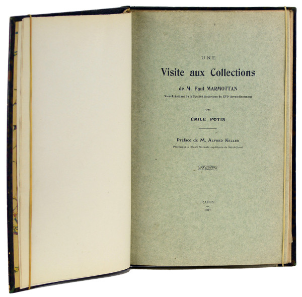 Une visite aux collections de M. Paul Marmottan. Préface de M. Alfred Keller. 