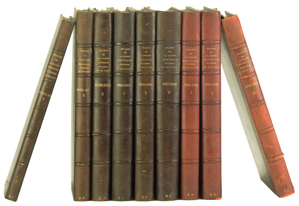 Bulletin de la Société historique d'Auteuil et de Passy. Du tome premier (1892) au tome neuvième (1919). 
