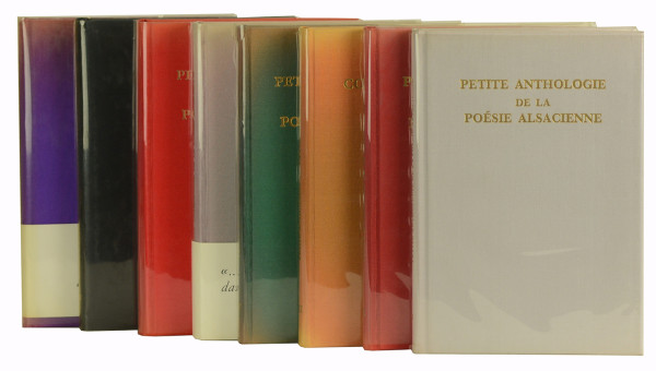 Petite anthologie de la poésie alsacienne. Tomes I à VIII. 