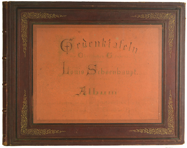 Gedenktafeln des christlichen Glaubens. 20 Compositionen von Louis Schoenhaupt (Mülhausen). Pariser Veltaustellung 1867, Bronze Medaille. Chromolithographie von E. Simon, in strassburg. 