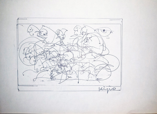 Kijno. Théâtre de Neruda. 1980. Variations sur les bronzes de Riace. 1981. 