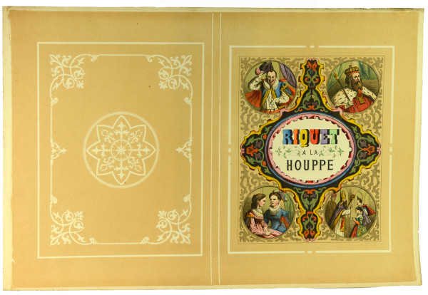 Riquet à la houppe. Couverture originale. 