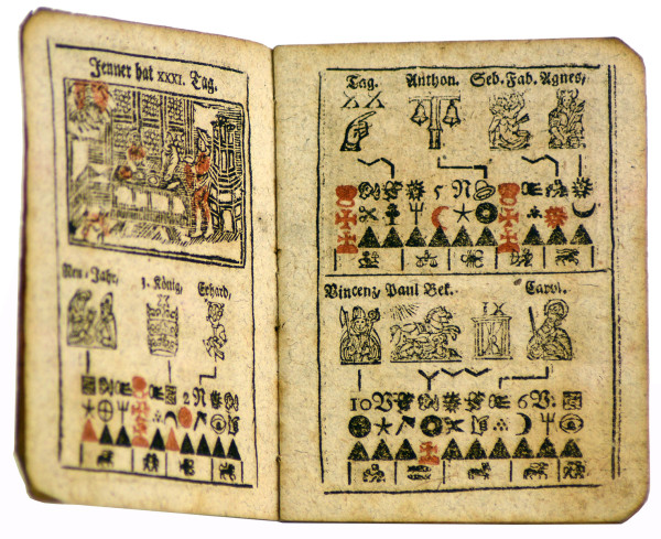 Neuer Bauern-Calender, auf das Schalt-Jahr MDCCLXXXIV. Von Melchior Griesser, Astrolog. 