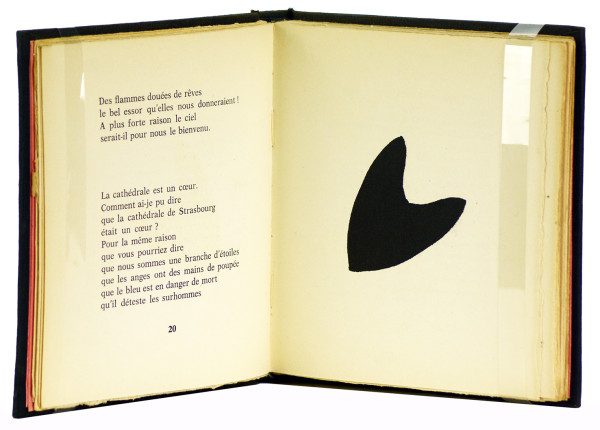 L'Ange & la Rose. Poèmes de Jean Arp & 12 dessins inédits de l'auteur. 