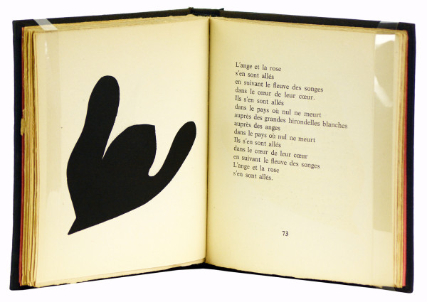 L'Ange & la Rose. Poèmes de Jean Arp & 12 dessins inédits de l'auteur. 