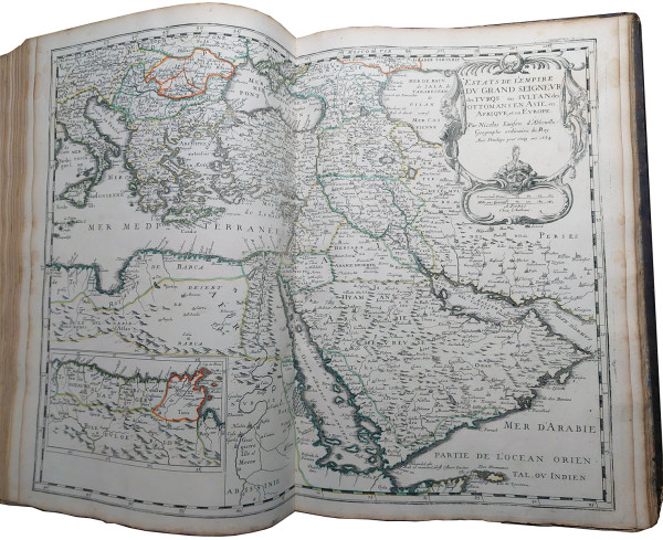 Recueil factice de cartes générales et particulières de l’Europe et de la France. 