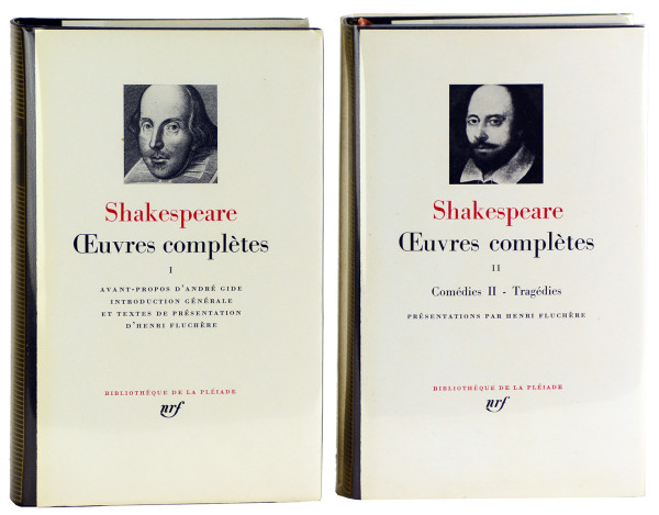 Œuvres complètes, tomes I & II. Avant-propos d'André Gide. Introduction générale et textes de présentation d'Henri Fluchère. 