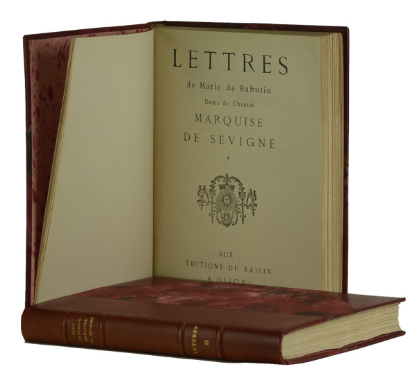 Lettres de Marie de Rabutin, Dame de Chantal, Marquise de Sévigné. 
