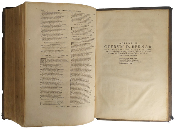 Divi Bernardi, religiosissimi Ecclesiae doctoris, ac primi Clareuallensis coenobij Abbatis, Opera, quae quidem colligi undequaque in hunc usque diem potuêre, omnia. Accuratiore, quàm unquam antea, recognitione, ac solerti ad vetustiorum exemplarium fidem collatione, integritati suae restituta… Accessit locorum Scripturae sacrae obiter in his D. Bernardi operibus explicatorum, Rerumque et verborum memorabilium Index. 