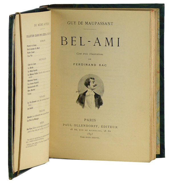 Bel-Ami. Cent trois illustrations de Ferdinand Bac. 