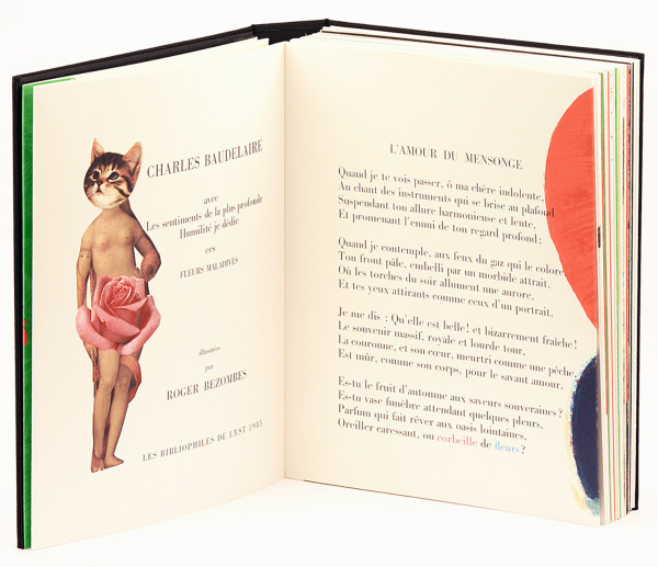 Les Fleurs du Mal. Illustrées par Roger Bezombes. 