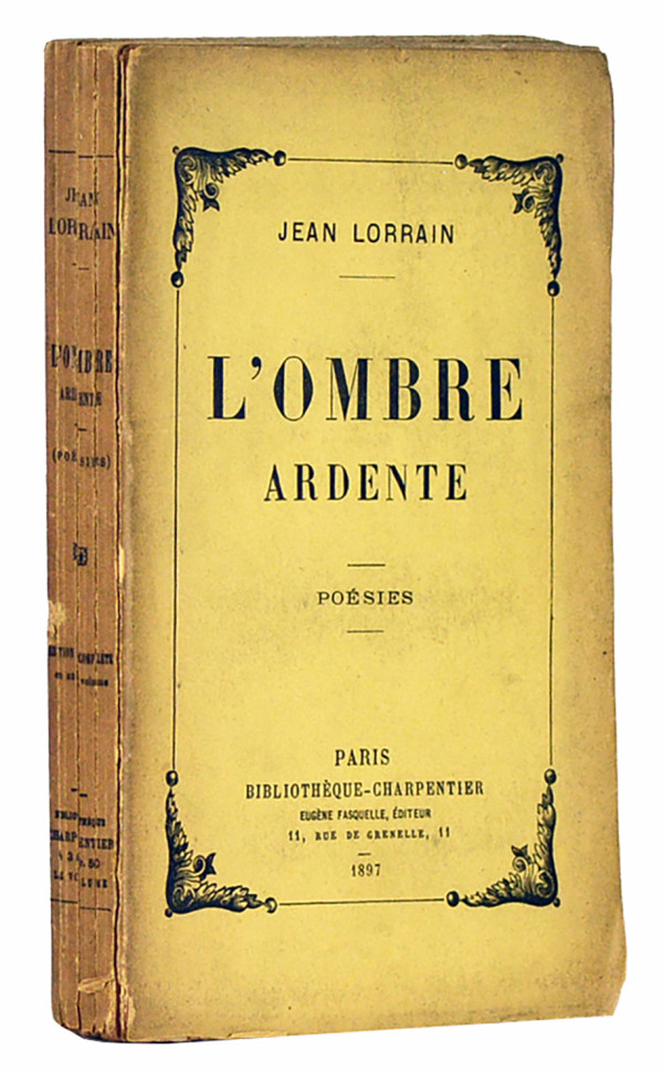 L'ombre ardente. Poésies. 
