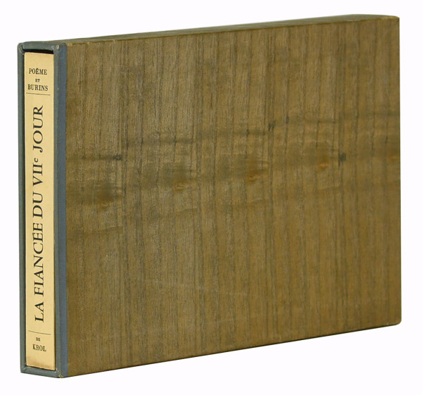 La fiancée du septième jour. Poème, VII burins et bois gravés de Abram Krol. 