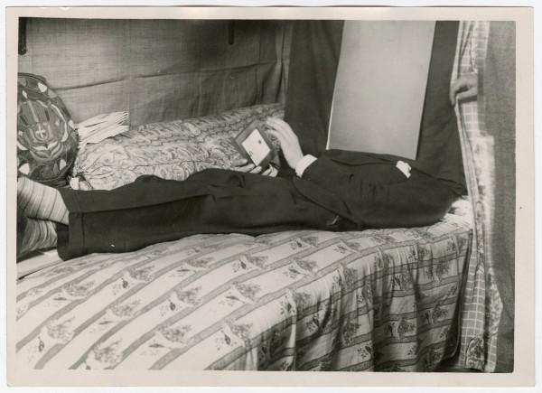 Les expériences de vision paroptique de René Maublanc. Photographies de René Maublanc, Marianne Lams, René Daumal et Roger Vailland. 