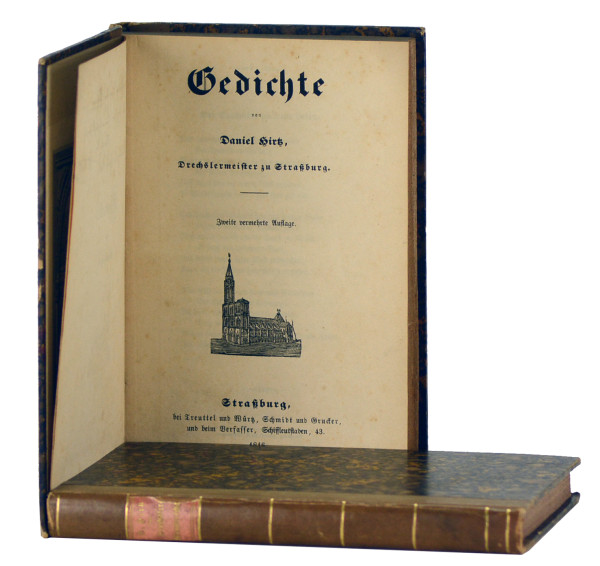 Gedichte von Daniel Hirtz, Drechslermeister zu Straßburg. Zweite, vermehrte Auflage. 